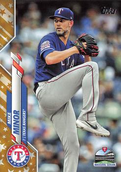 2020 Topps - Gold Star #684 Mike Minor Front