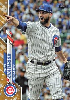 2020 Topps - Gold Star #698 Tyler Chatwood Front