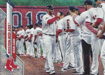 2020 Topps - Foilboard (Retail) #274 Boston Red Sox Front