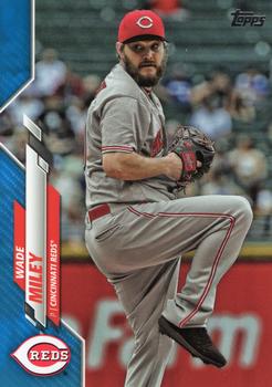 2020 Topps - Blue #368 Wade Miley Front