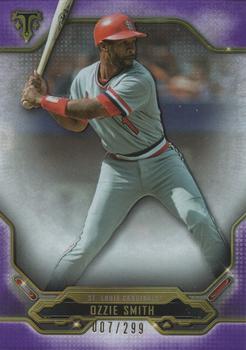 2020 Topps Triple Threads - Amethyst #87 Ozzie Smith Front