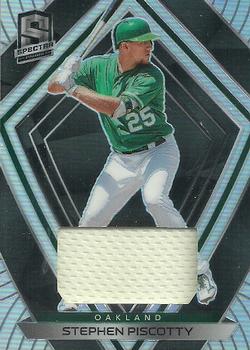 2020 Panini Chronicles - Spectra Swatches #57 Stephen Piscotty Front