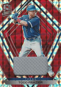 2020 Panini Chronicles - Spectra Swatches Red #80 Todd Frazier Front