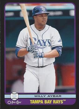 2009 O-Pee-Chee - Black #42 Willy Aybar Front