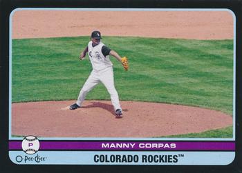 2009 O-Pee-Chee - Black #354 Manny Corpas Front