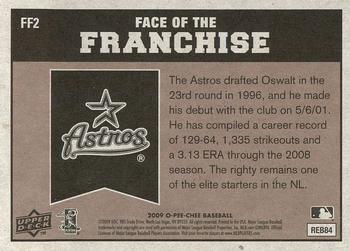 2009 O-Pee-Chee - Face of the Franchise #FF2 Roy Oswalt Back