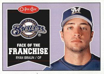 2009 O-Pee-Chee - Face of the Franchise #FF6 Ryan Braun Front