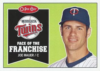 2009 O-Pee-Chee - Face of the Franchise #FF28 Joe Mauer Front