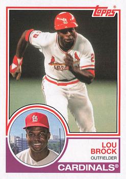 2021 Topps Archives #161 Lou Brock Front