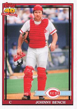 2021 Topps Archives #185 Johnny Bench Front