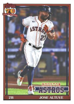 2021 Topps Archives #186 Jose Altuve Front