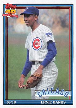 2021 Topps Archives #199 Ernie Banks Front