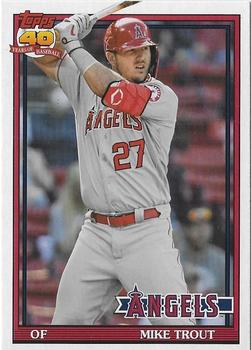 2021 Topps Archives #200 Mike Trout Front