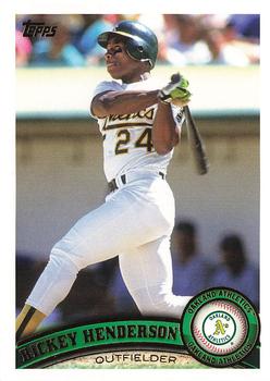 2021 Topps Archives #279 Rickey Henderson Front