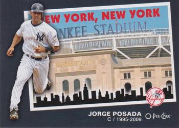 2009 O-Pee-Chee - New York New York #NY-2 Jorge Posada Front