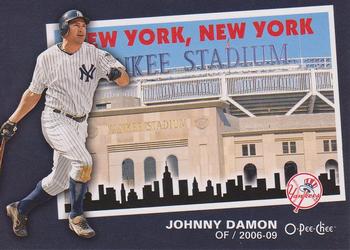 2009 O-Pee-Chee - New York New York #NY-12 Johnny Damon Front