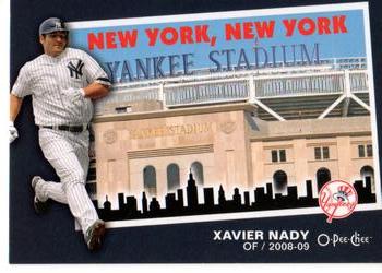 2009 O-Pee-Chee - New York New York #NY-15 Xavier Nady Front