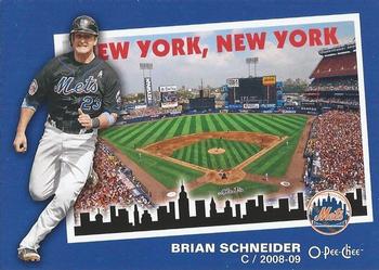 2009 O-Pee-Chee - New York New York #NY-24 Brian Schneider Front