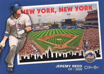 2009 O-Pee-Chee - New York New York #NY-28 Jeremy Reed Front