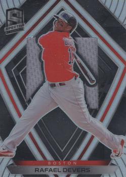 2020 Panini Chronicles - Spectra Silhouettes Relics #13 Rafael Devers Front