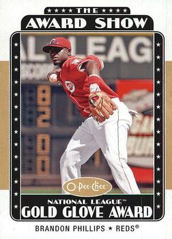 2009 O-Pee-Chee - The Award Show #AW3 Brandon Phillips Front