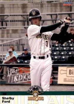 2007 Choice Lynchburg Hillcats #10 Shelby Ford Front