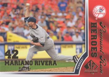 2009 SP Authentic - Pennant Run Heroes #PR-20 Mariano Rivera Front