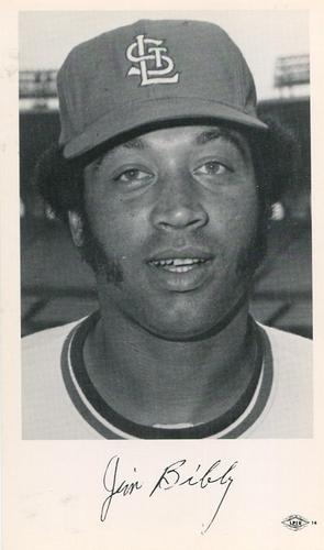1972 St. Louis Cardinals Photocards #NNO Jim Bibby Front