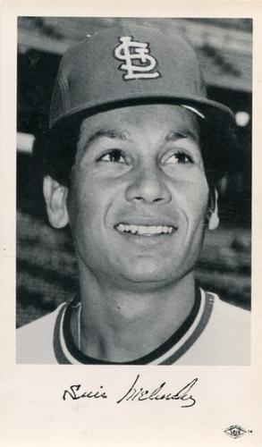1972 St. Louis Cardinals Photocards #NNO Luis Melendez Front