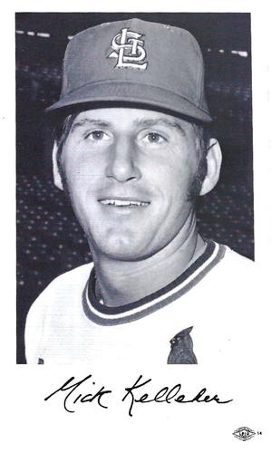 1972 St. Louis Cardinals Photocards #NNO Mick Kelleher Front
