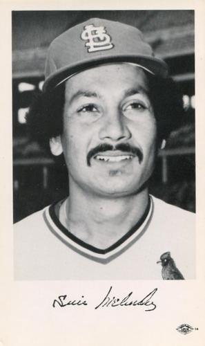 1974 St. Louis Cardinals Photocards #NNO Luis Melendez Front