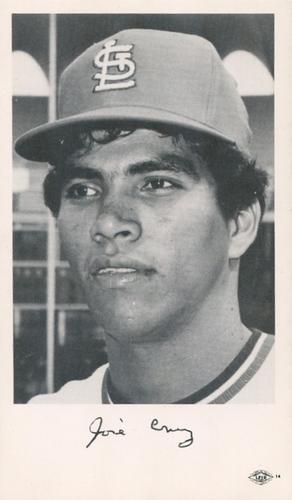 1974 St. Louis Cardinals Photocards #NNO Jose Cruz Front