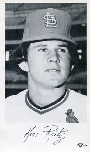 1974 St. Louis Cardinals Photocards #NNO Ken Reitz Front