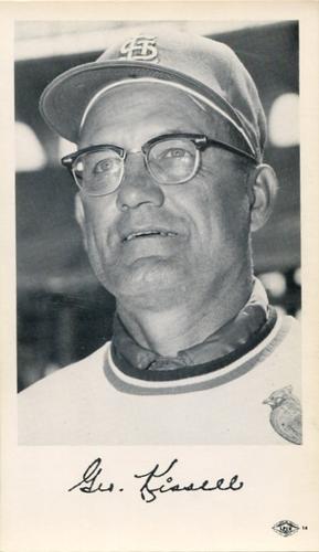 1975 St. Louis Cardinals Photocards #NNO George Kissell Front