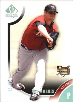2009 SP Authentic - Silver #156 Bud Norris Front