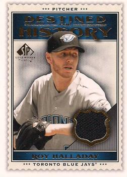 2009 SP Legendary Cuts - Destined for History Memorabilia #DHM-RH Roy Halladay Front