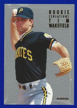 1993 Fleer - Rookie Sensations (Series Two) #9 Tim Wakefield Front
