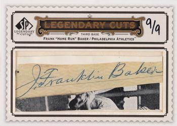 2009 SP Legendary Cuts - Legendary Cut Signatures #LC-138 John Baker Front