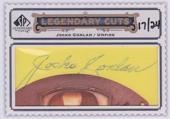 2009 SP Legendary Cuts - Legendary Cut Signatures #LC-143 Jocko Conlan Front