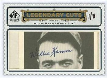 2009 SP Legendary Cuts - Legendary Cut Signatures #LC-43 Willie Kamm Front