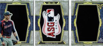 2020 Topps Triple Threads - All-Star Jumbo ASG Patch Book #ASJP-CY Christian Yelich Front
