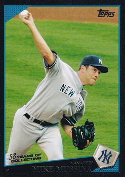 2009 Topps - Black Border #41 Mike Mussina Front