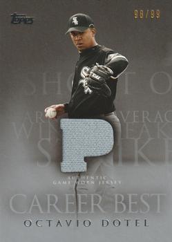 2009 Topps - Career Best Relics Silver #CBR-OD Octavio Dotel Front
