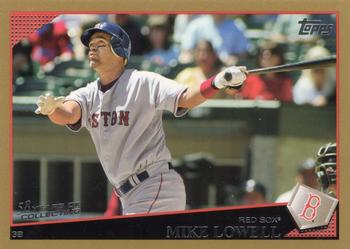 2009 Topps - Gold #28 Mike Lowell Front