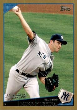 2009 Topps - Gold #41 Mike Mussina Front