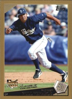 2009 Topps - Gold #51 Will Venable Front