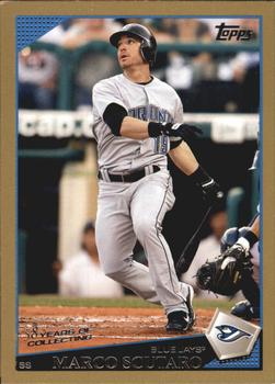 2009 Topps - Gold #52 Marco Scutaro Front