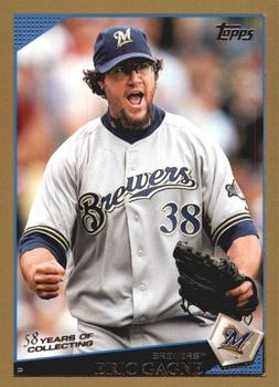 2009 Topps - Gold #59 Eric Gagne Front