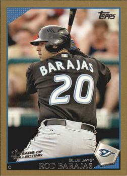 2009 Topps - Gold #84 Rod Barajas Front