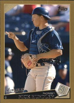 2009 Topps - Gold #101 Nick Hundley Front